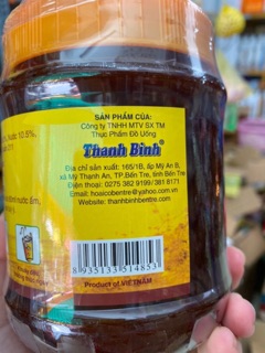 Đá Me hạt dẻo Thanh Bình hủ 900g
