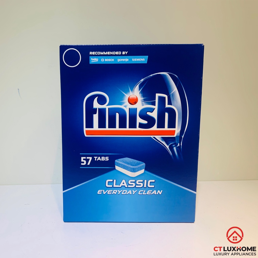 Viên rửa bát Finish Classic 57 viên, 90 viên, 100 viên, 110 viên, 120 viên - Hàng chính hãng