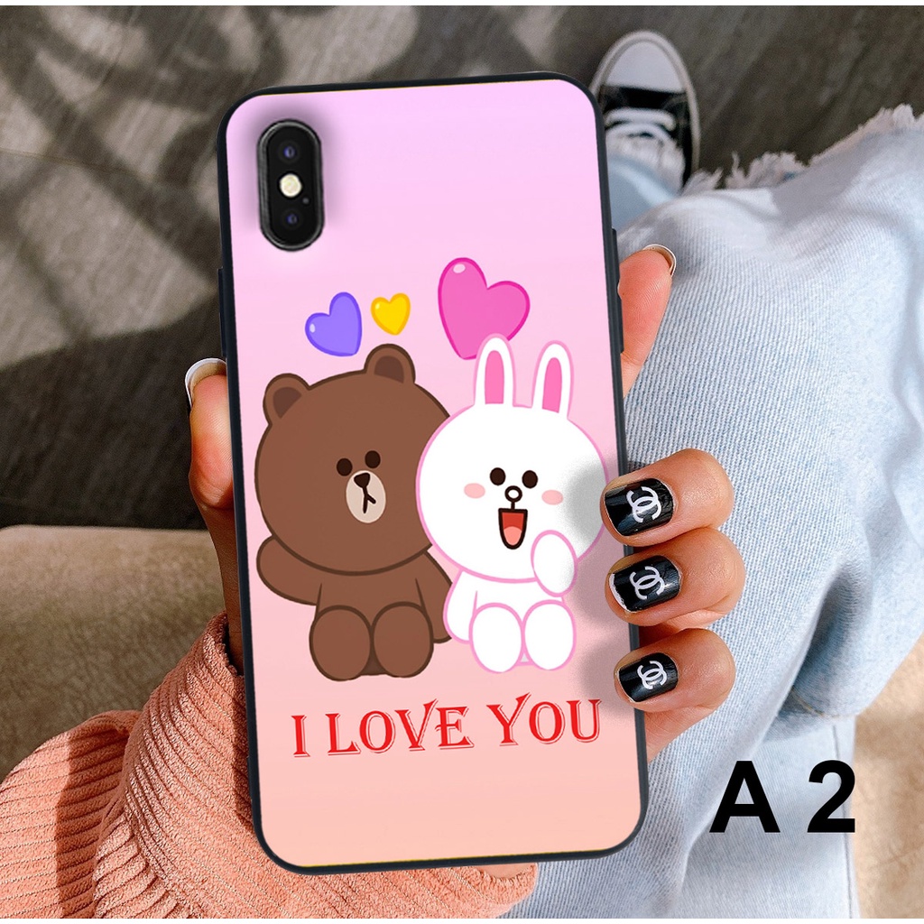 Ốp lưng điện thoại IPHONE X/XS/XR/XS MAX,ỐP nhựa in hình dễ thương Shop.viet9