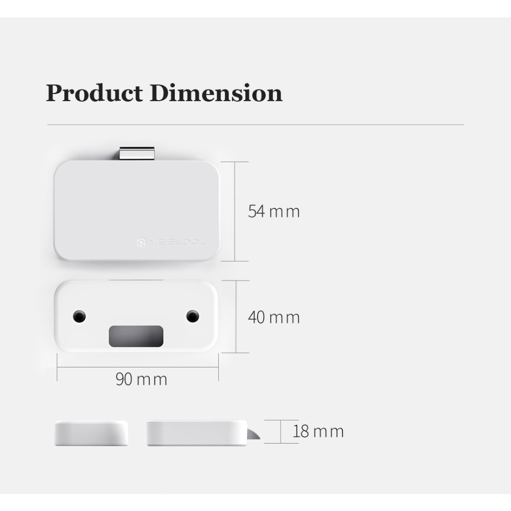 Ổ Khóa Vân Tay Thông Minh Không Chìa Bluetooth Chống Trộm Bảo Vệ An Toàn Cho Bé