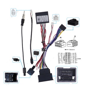 Dây điện lắp màn hình android theo Czue có canbus