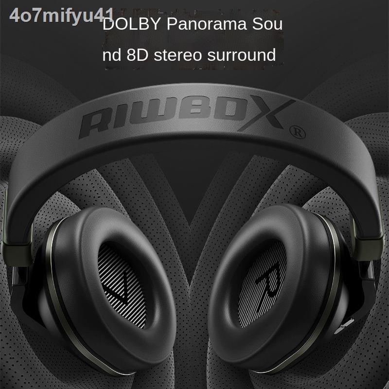 ♚►Tai nghe bluetooth không dây gắn đầu chơi game có kèm Huawei Apple OPPO điện thoại di động máy tính phổ