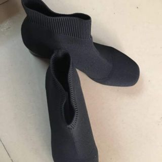 Boots len cổ ngắn nữ