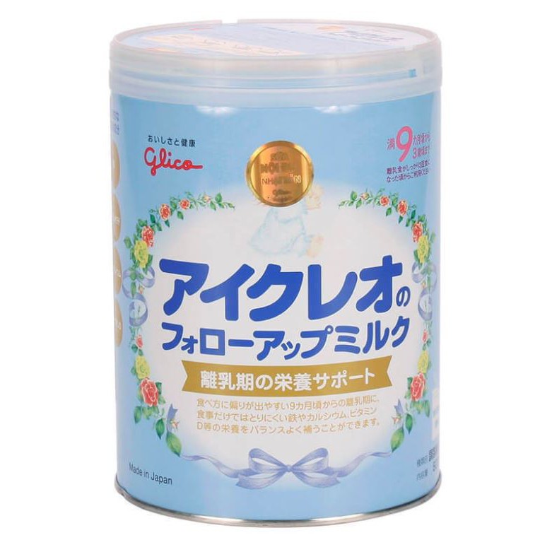 Sữa Glico Icreo Follow Up Milk  Lon 820g