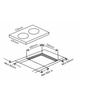 Bếp từ đôi Arber AB402 (hàng chính hãng)
