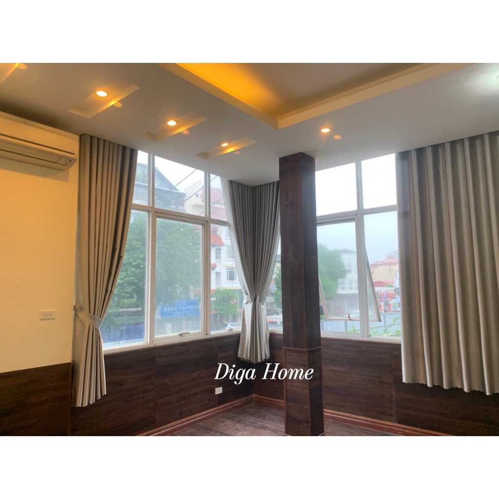Rèm Cửa Sổ -Trang Trí - Cao Cấp,Giá Rẻ - Ghi Sáng - Chống Nắng,Che Phủ Tốt - Nhiều Kích Thước-Diga Home