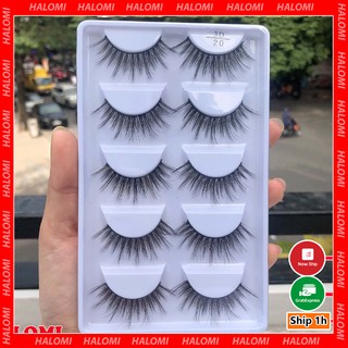Lông mi giả 3D 20 5 cặp cao cấp chuyên dùng cho makeup
