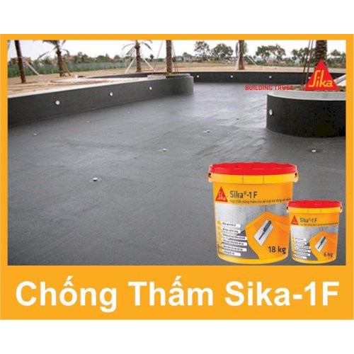 Sika 1F (Thùng 06Kg) - Hợp chất chống thấm cho bề mặt bê tông và vữa