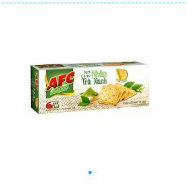 Bánh quy AFC Cracker nhân Trà xanh 144g