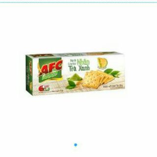Bánh quy AFC Cracker nhân Trà xanh 144g