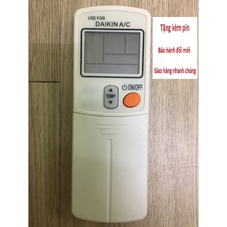 Điều Khiển Điều Hoà Daikin Thường 2 NÚT- Remote MÁY LẠNH DAIKIN TẶNG PIN VÀ BẢO HÀNH ĐỔI MỚI