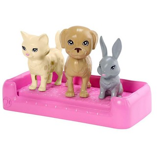 Búp Bê Barbie Mini Kèm Thú Cưng