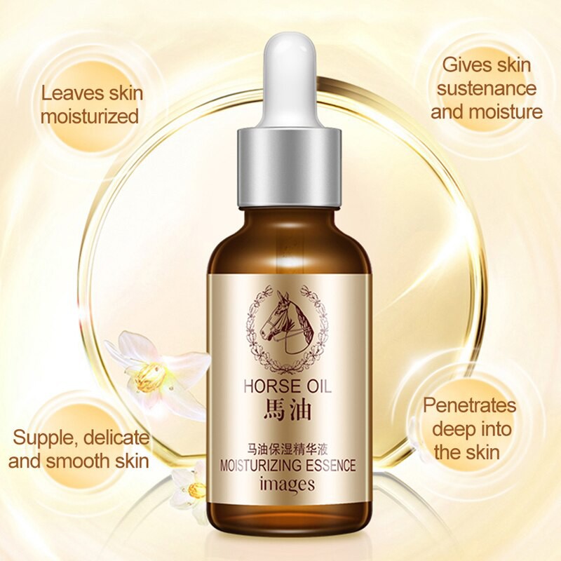 Tinh chất dầu ngựa Images Horse oil Essence chống nhăn dưỡng ẩm 15ml