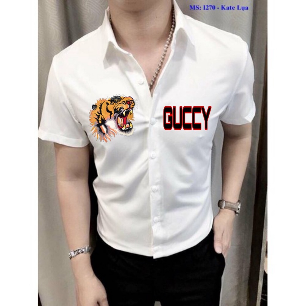 ÁO SƠ MI NAM TAY NGẮN PHỐI HỌA TIẾT SIÊU ĐẸP THÍCH HỢP ĐI CHƠI DẠO PHỐ