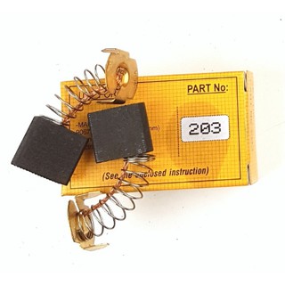Chổi than NB 203Makita 9016 9027 9029 9037 9039 2030S 2414B 3612 3612 3612C 5103R 5143R 5903 5903R LC1200 LS1211 5402NA