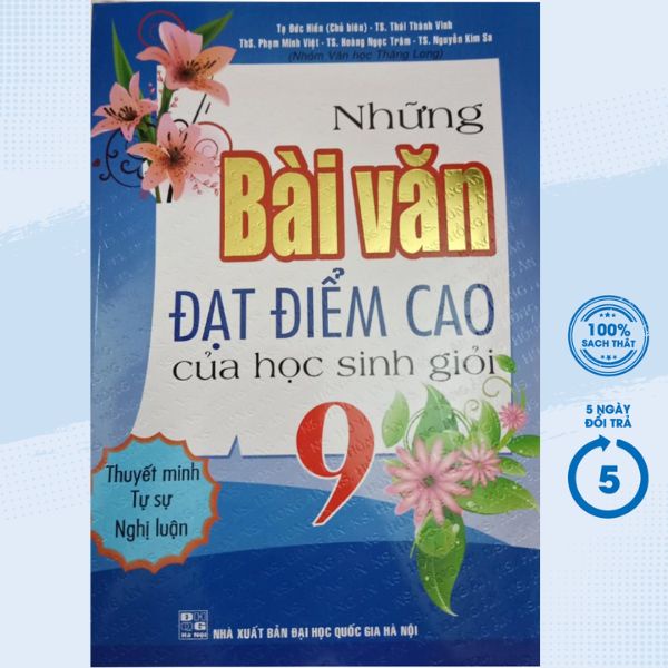 Sách - Những Bài Văn Đạt Điểm Cao Của Học Sinh Giỏi 9