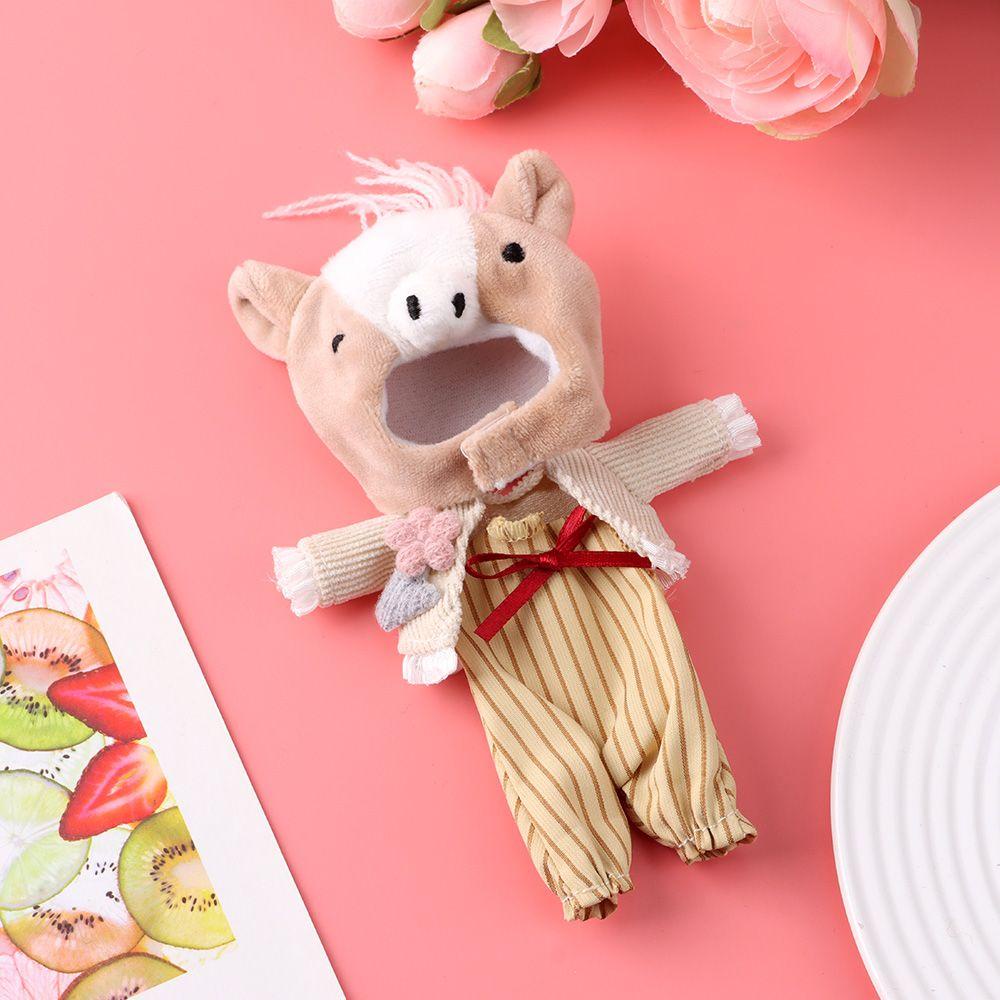 1 Bộ Búp Bê Nhồi Bông Có Thể Tháo Rời Quần Áo Thời Trang Ob11