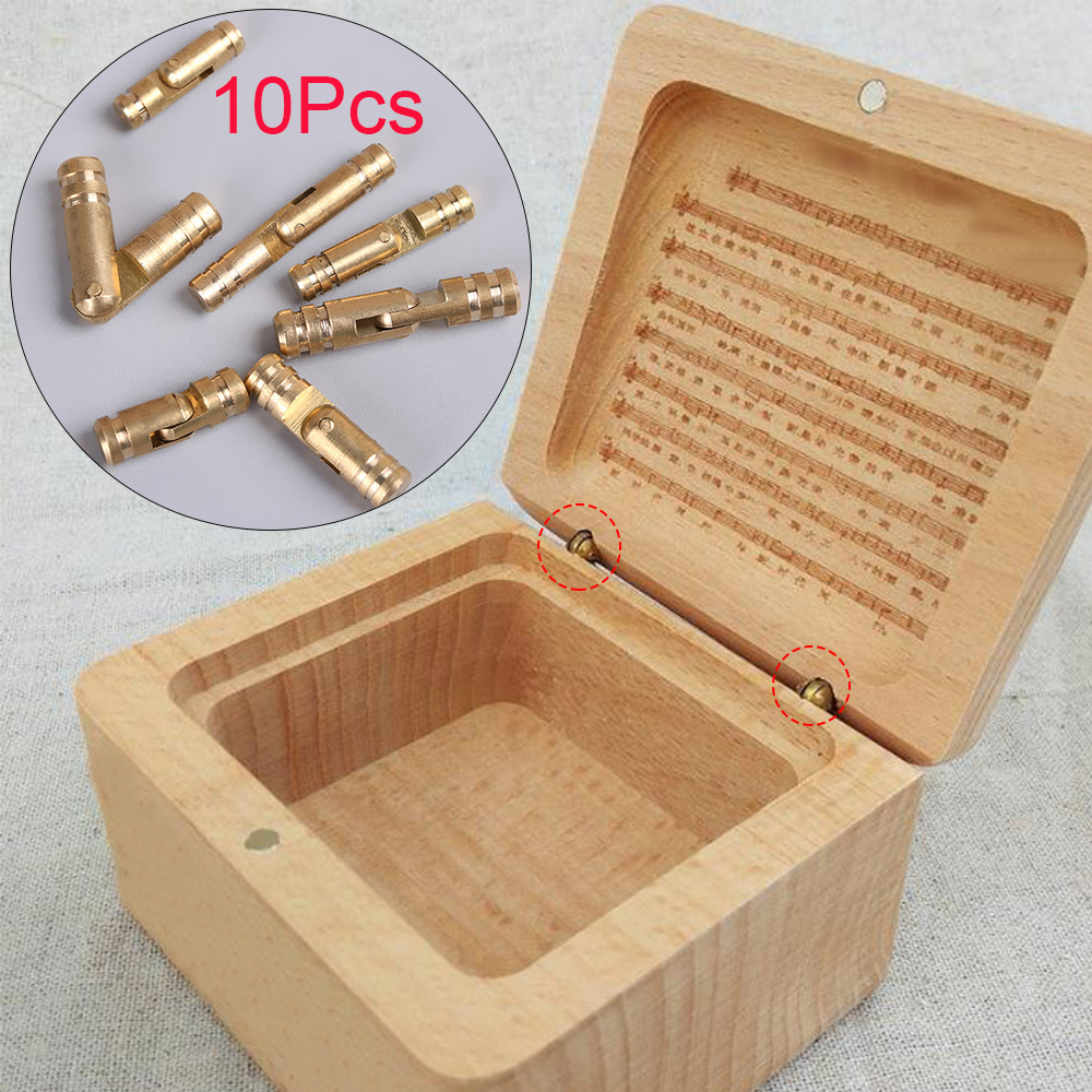 Fashyuner Set 10 Hộp Đựng Trang Sức / Đồ Nội Thất Bằng Đồng Nguyên Chất Mềm Mại Gấp Lại Được