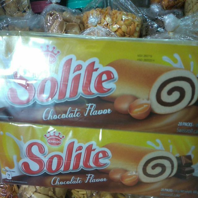 Bánh bông lan Solite.