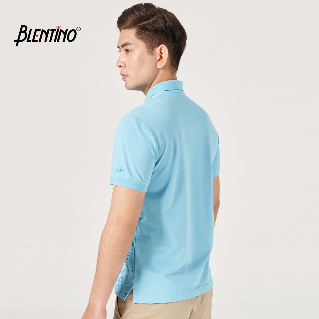 Áo polo nam cao cấp cổ bẻ họa tiết PL1021 kiểu dáng Basic chất cotton thoáng mát