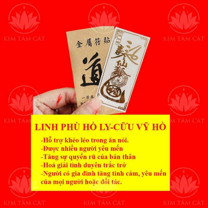 Linh phù HỒ LY QUYẾN RŨ