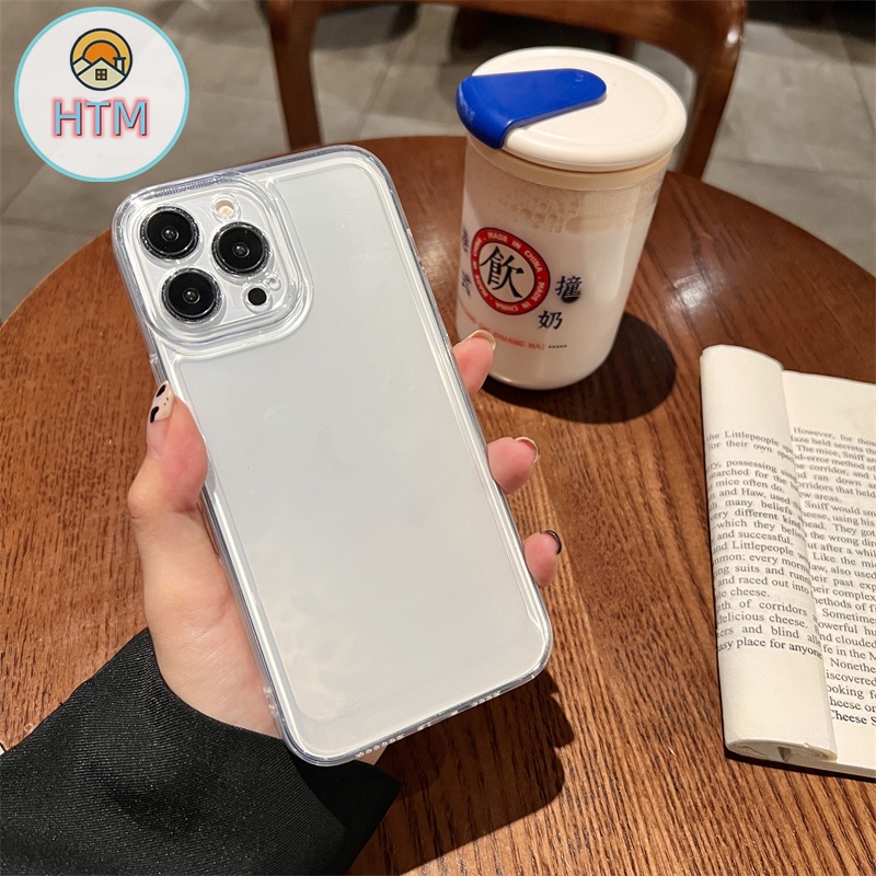 Ốp Điện Thoại TPU Mềm Trong Suốt Chống Sốc Cho iPhone 13 12 11 Pro Max Promax XS Max XR X 7 Plus 8 8Plus