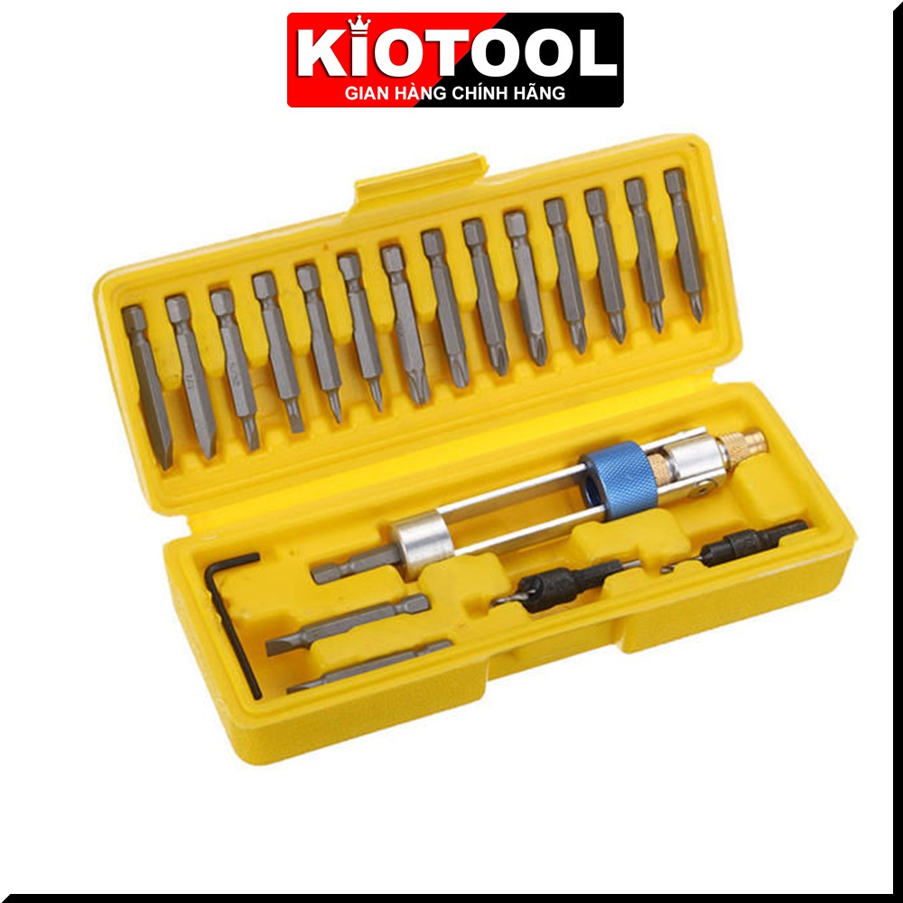 Bộ mũi khoan bắn vít xoay đầu tiện lợi Kiotool chuôi lục giác