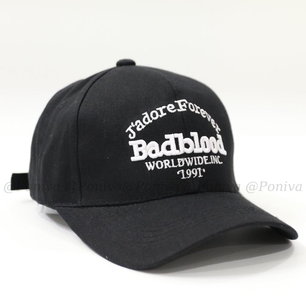 Mũ lưỡi trai ❤️ Nón kết thêu chữ BADBLOOD chất kaki cao cấp form unisex nam nữ BL22 phong cách Ulzzang PONIVA siêu hot