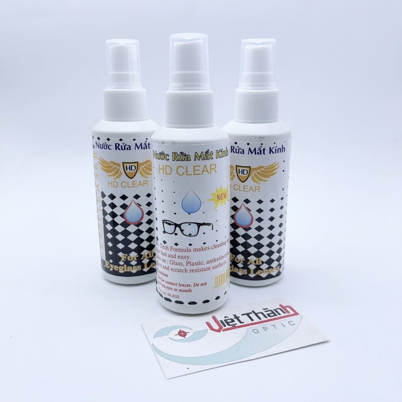 nước lau rửa mắt kính chuyên dụng nước rửa màn hình điện thoại máy tính chai 80ml