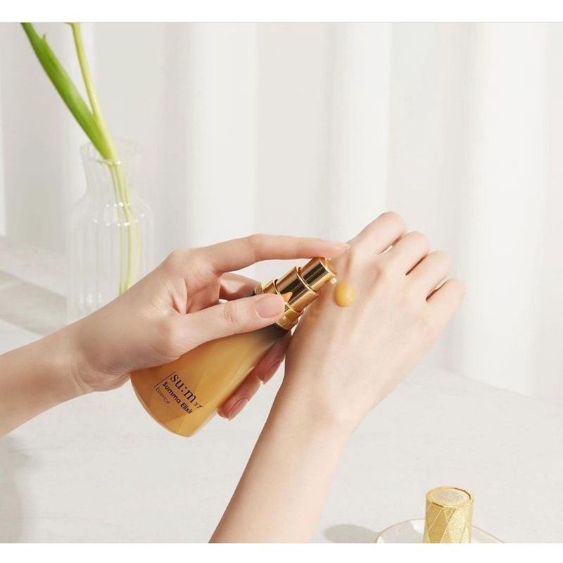 Combo sĩ 60 gói tinh chất thần thánh phục hồi da nhạy cảm tổn thương trẻ hóa làn da su:m37 Summa 8 Miracle Power Essence