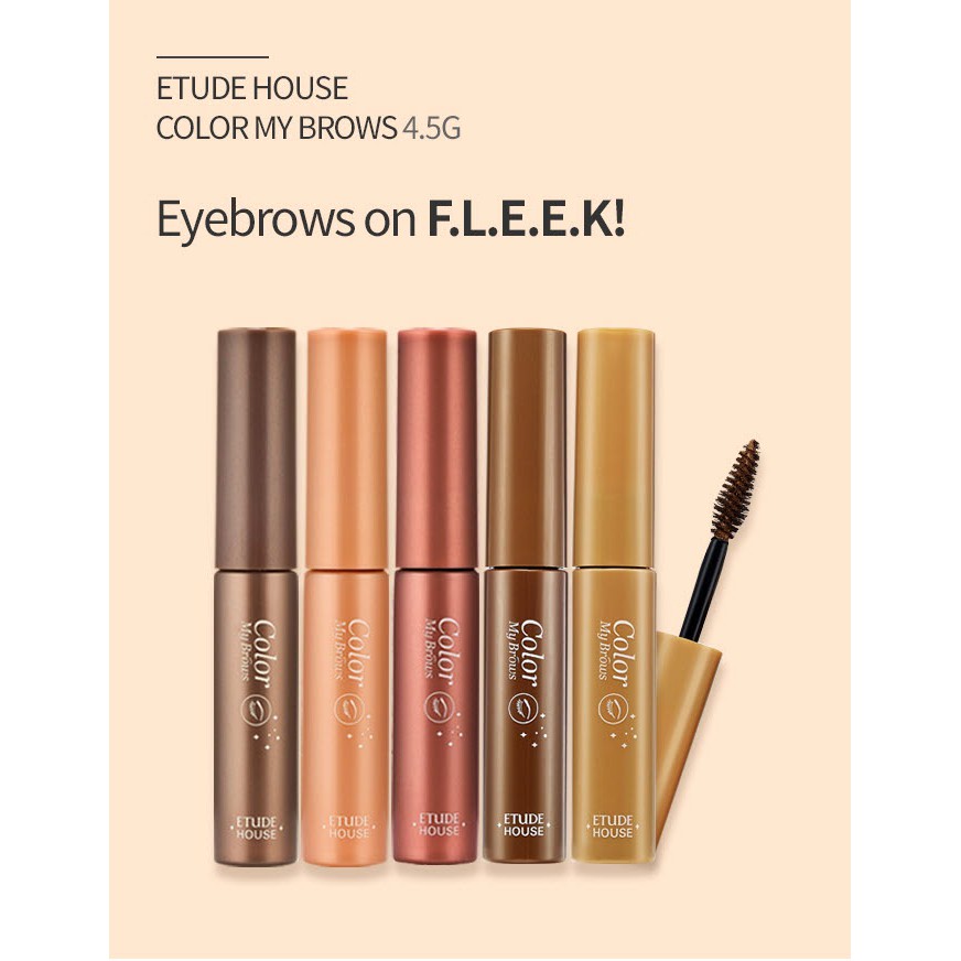 (Hàng Mới Về) Mascara Chân Mày Hiệu Etude House 9g