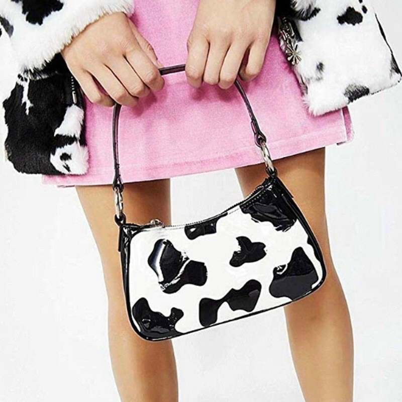 Túi kẹp nách Bò sữa xinh xắn thời trang 2021 - T088 | BigBuy360 - bigbuy360.vn