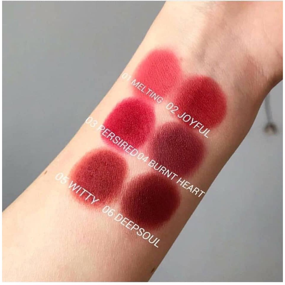 Son Kem Lì Siêu Mềm Mượt Romand Zero Velvet Tint.