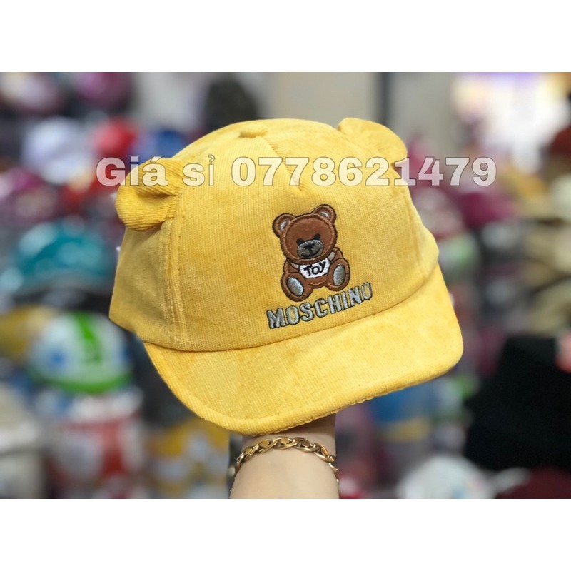 Mũ nhung Gấu 6 tháng đến 18tháng