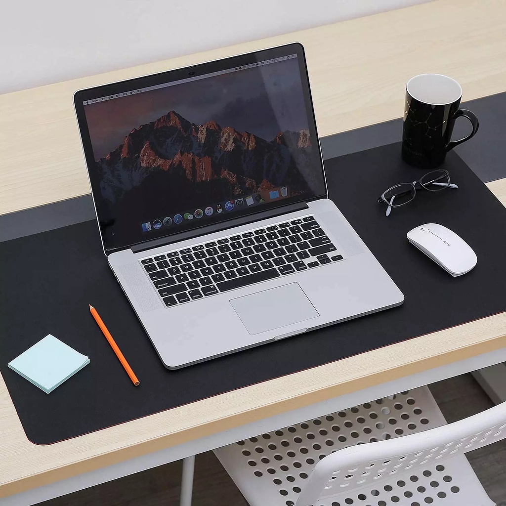 Thảm da trải bàn làm việc Deskpad - Tấm lót chuột máy tính size lớn ins Keai Studio (không may viền)