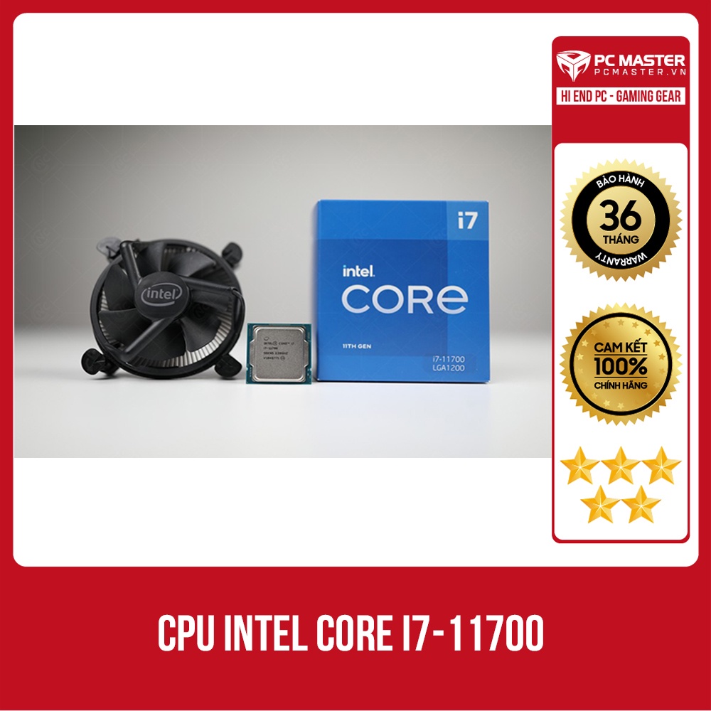 CPU Intel Core i7-11700 (2.50GHz Turbo Up To 4.90GHz, 8 Nhân 16 Luồng) hàng New Fullbox, bảo hành 3 năm | BigBuy360 - bigbuy360.vn