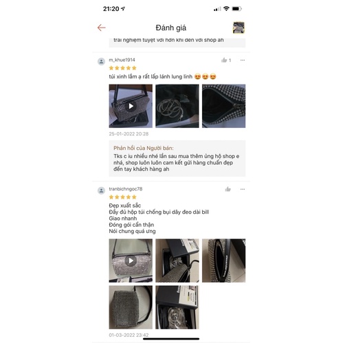 Túi đá sang chảnh và đẳng cấp hàng chuẩn 11