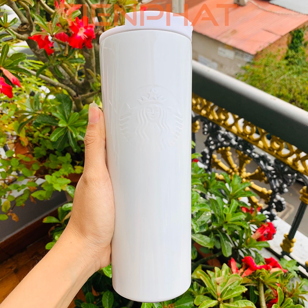 Bình Nước Giữ Nhiệt Starbucks Ombre 500ML B230 (Ảnh thật)