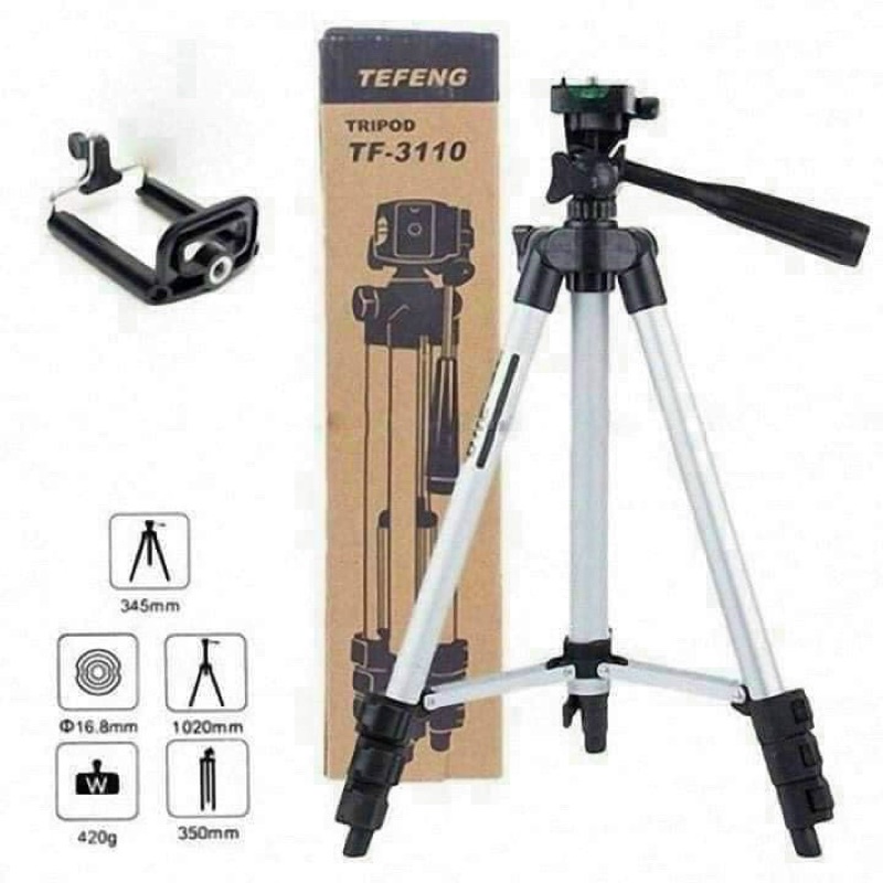 Tripod Điện Thoại, Giá Đỡ, Gậy Chụp Ảnh 3 Chân Tự Sướng Selfie TF 31