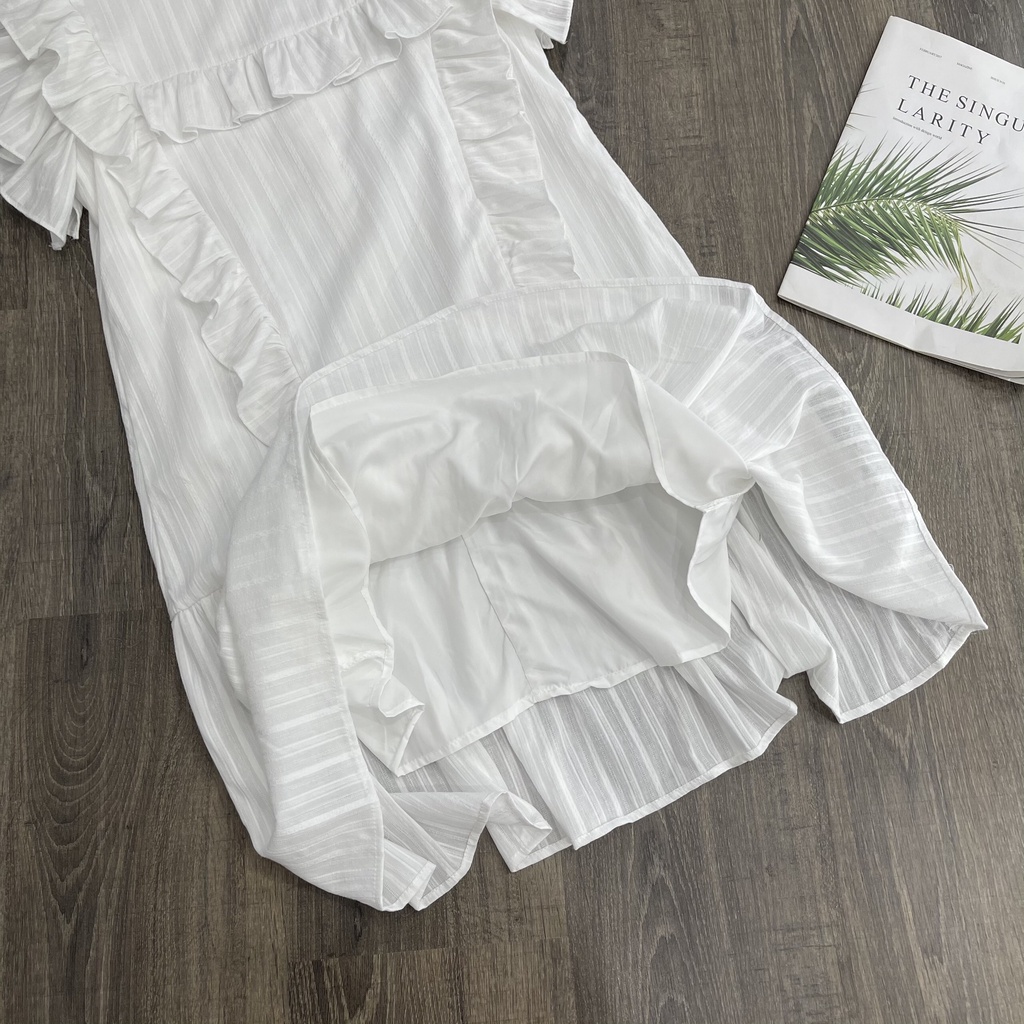 Đầm F.R.E.D.Y Thô Thêu Dáng Suông - Hàng xuất dư 100%