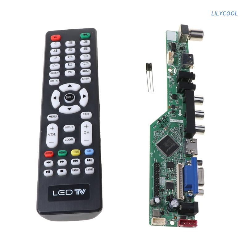 Bảng Mạch Điều Khiển Lcd V29 Av Tv Vga Hdmi Usb Skr.03 T.V56.03 T.V53.03