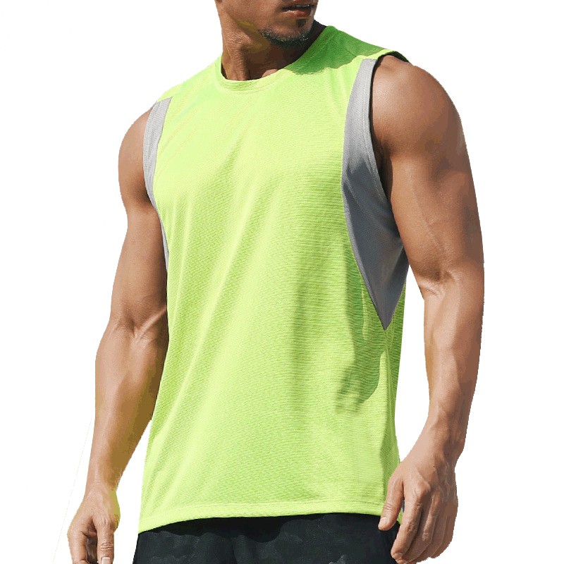 Áo Tank Top Thể Thao Chất Liệu Co Giãn Nhanh Khô Cho Nam Giới Có Size M-3XL