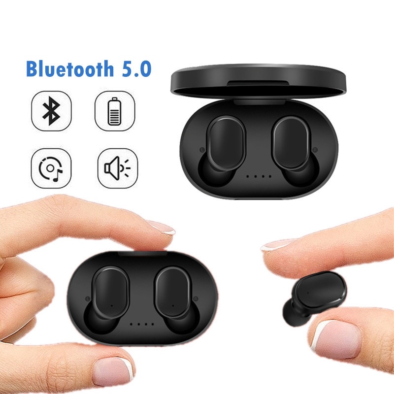 Tai Nghe Bluetooth 5.0 Không Dây B' A6S Mini Tws Chống Nước Kèm Hộp Sạc