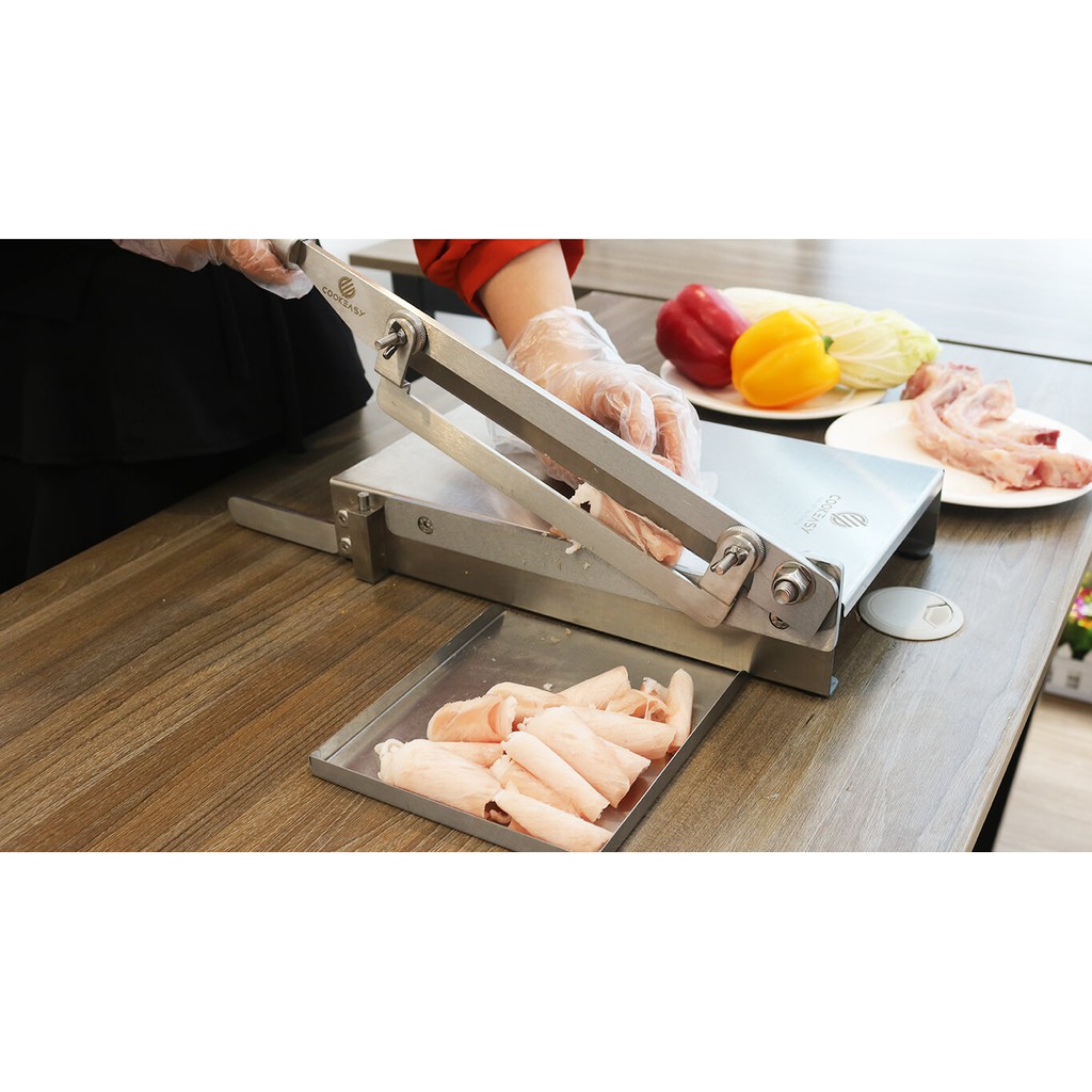 [ Dao Làm Bếp Đa Năng ] Dao thái thịt đông lạnh, chặt xương sườn Cookeasy (Bản CE900) - Size 22x35x10Cm=KL 3.5Kg