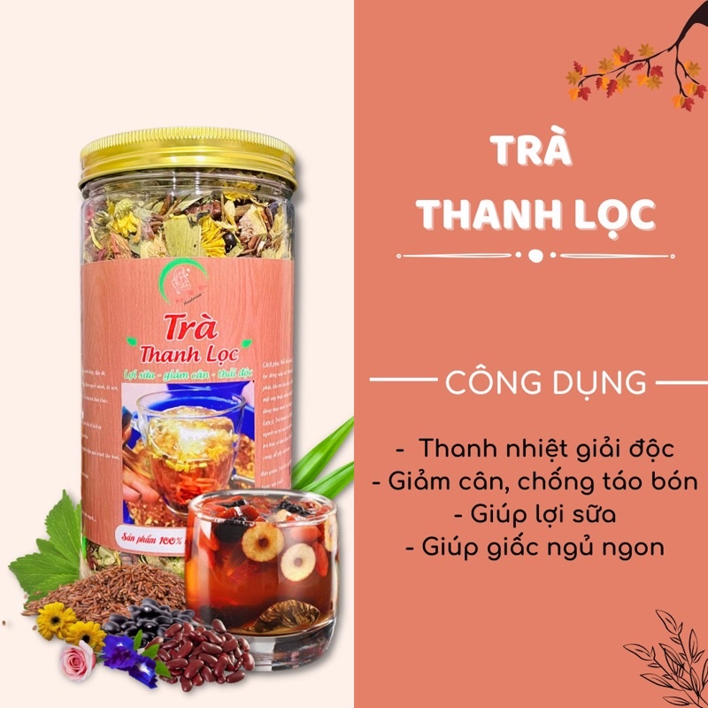 TRÀ THANH LỌC - GIẢM CÂN - LỢI SỮA - GIẢI ĐỘC