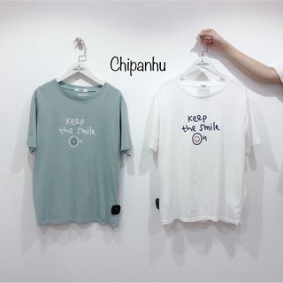 ÁO PHÔNG NỮ CỘC TAY AP317-AP KEEP SMILE
