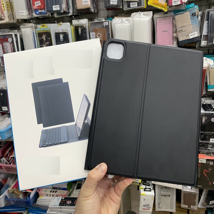 Bao da kèm bàn phím Bluetooth cho iPad 10.2 Gen 7/8/9.7 2017/2018/Air/2/iPad 2/3/4/5/6/Mini 1/2/3/4/5 - Smart Keyboard