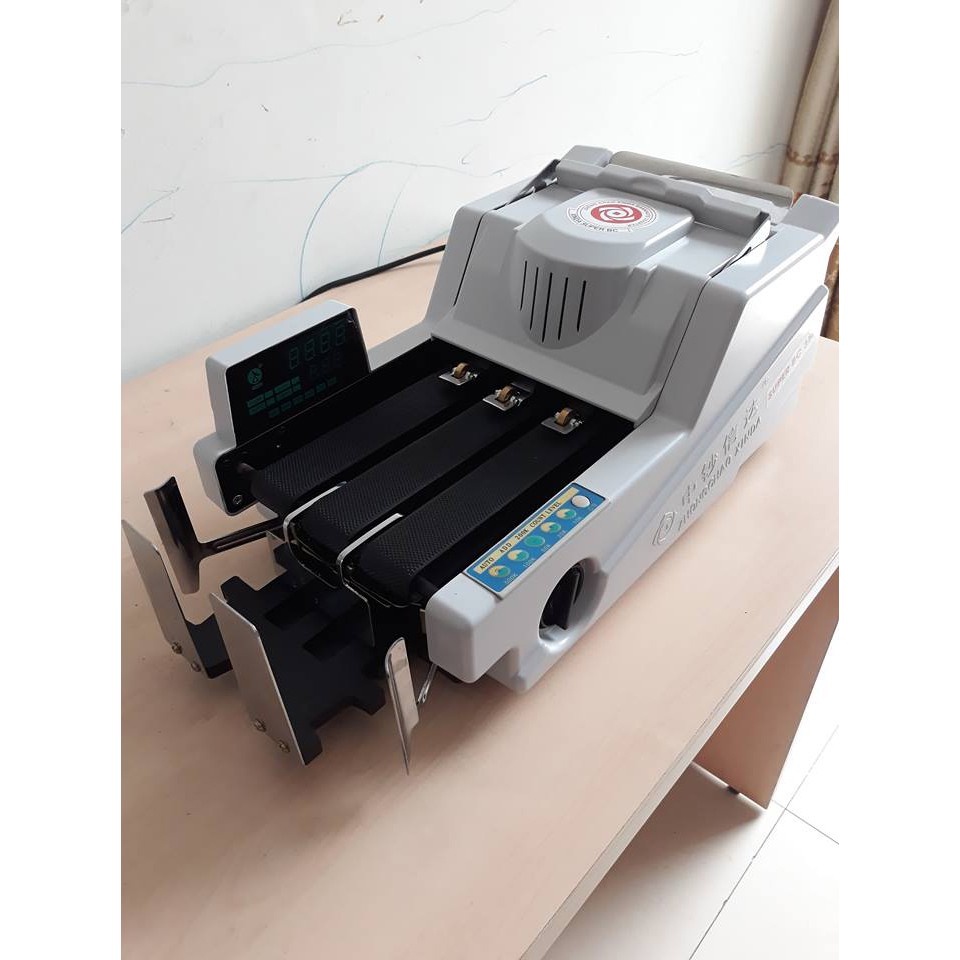 Máy Đếm Tiền Xinda Super BC 28F Cho Văn Phòng 2022 - Hàng Chính Hãng - Có Xuất VAT