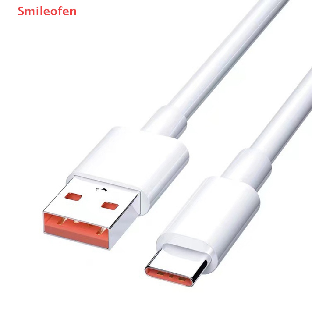 Dây Cáp Sạc Nhanh USB Type-c 2M 6A 66W Cho xiaomi Samsung Huawei