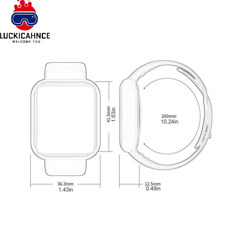 Đồng Hồ Thông Minh M27 Y68 1.3 Inch Có Chức Năng Ghi Âm / Gọi Điện Thoại